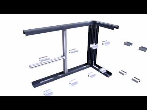 Cửa sổ nhôm cố định kính hộp